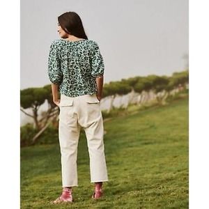 The Great Belted Ranger Pants in Cream sz 3